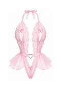 Open Babydoll with Bow Details