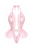 Open Babydoll with Bow Details