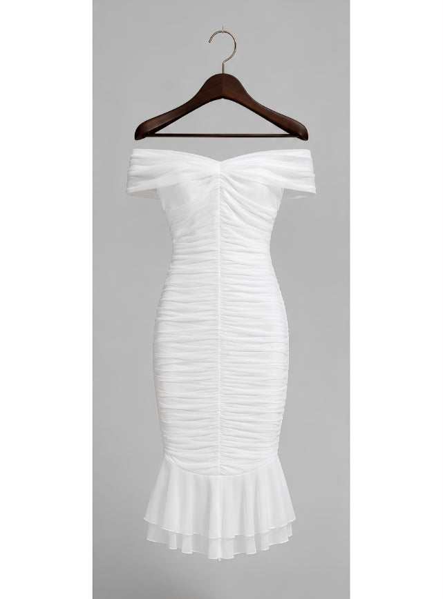Long Dress with Ruffles