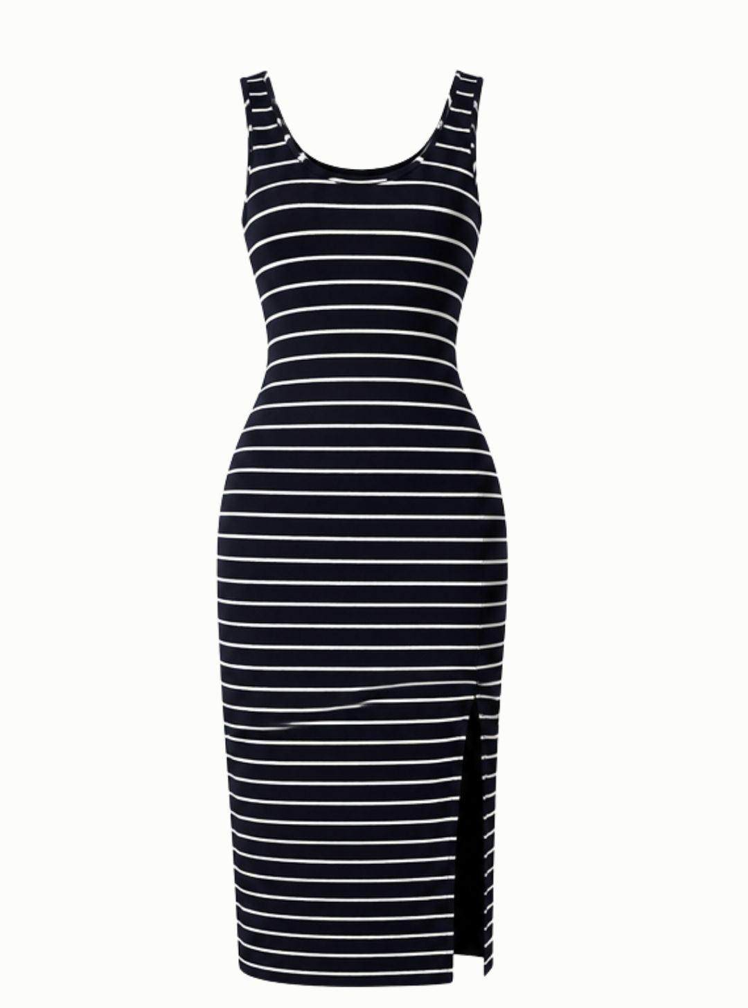 Long Striped Dress