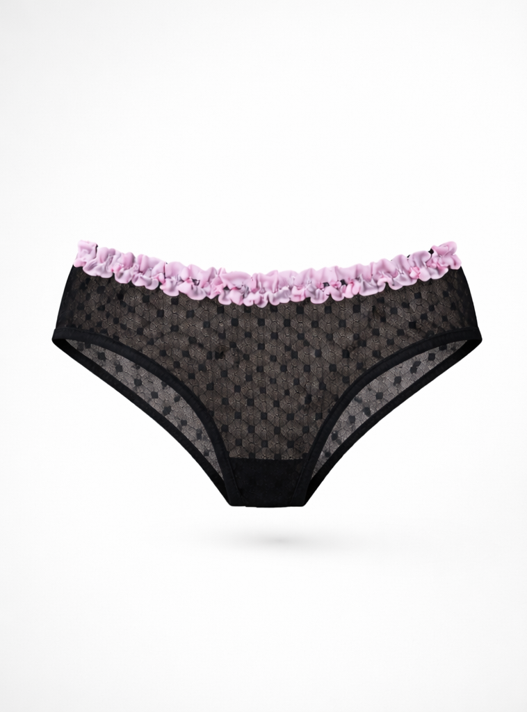 Two Piece Sheer Babydoll