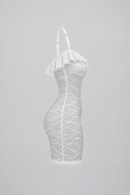 Short Sheer Off-Shoulder Lingerie
