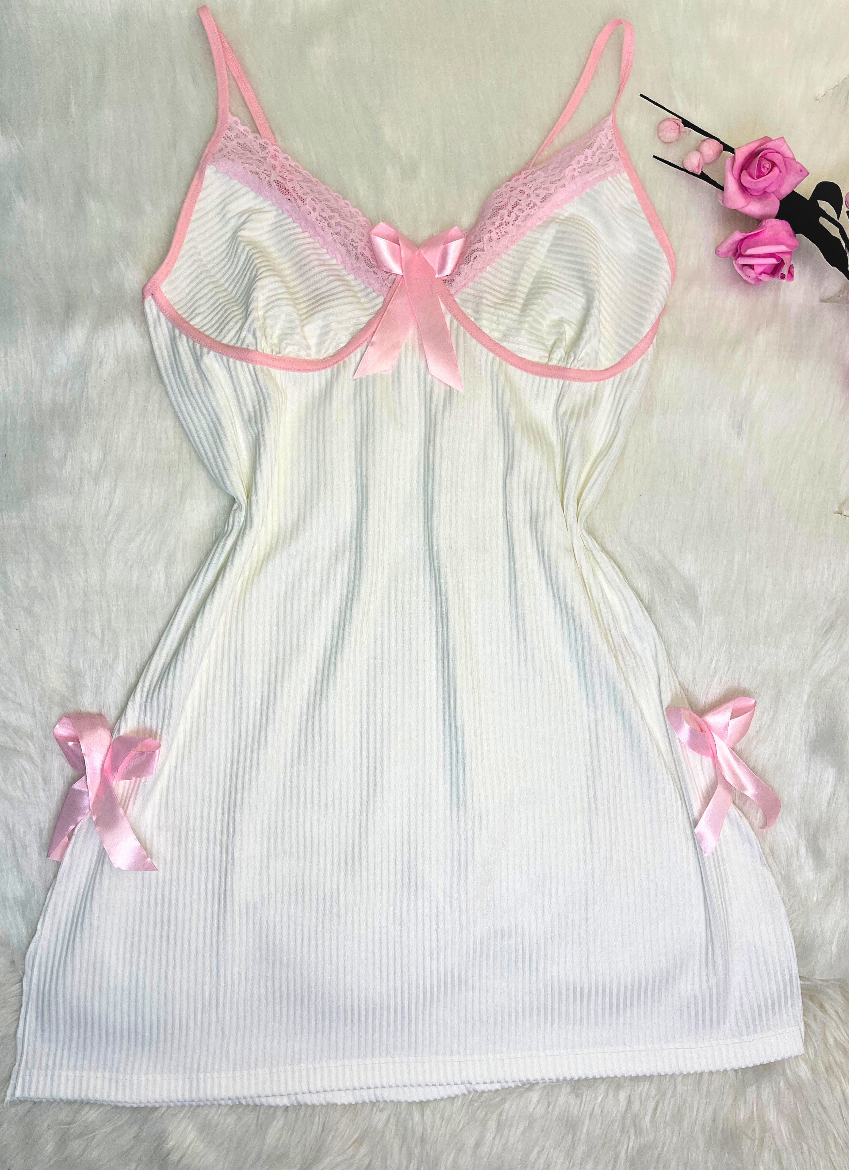 Bow Lace Sleep Dress