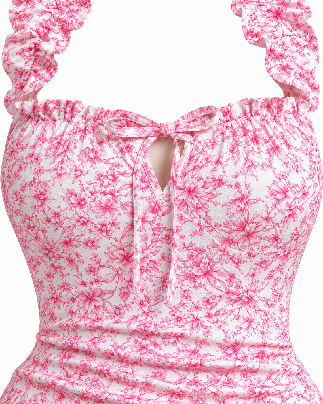 Floral Frill Dress