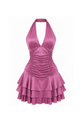 Dress with Open Neckline