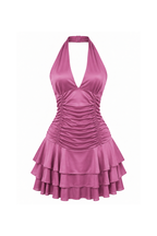 Dress with Open Neckline