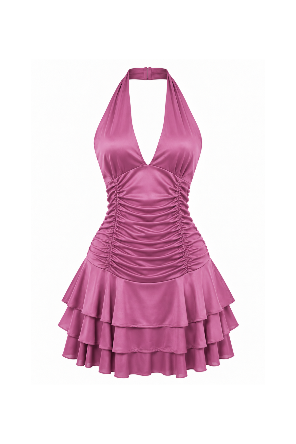 Dress with Open Neckline