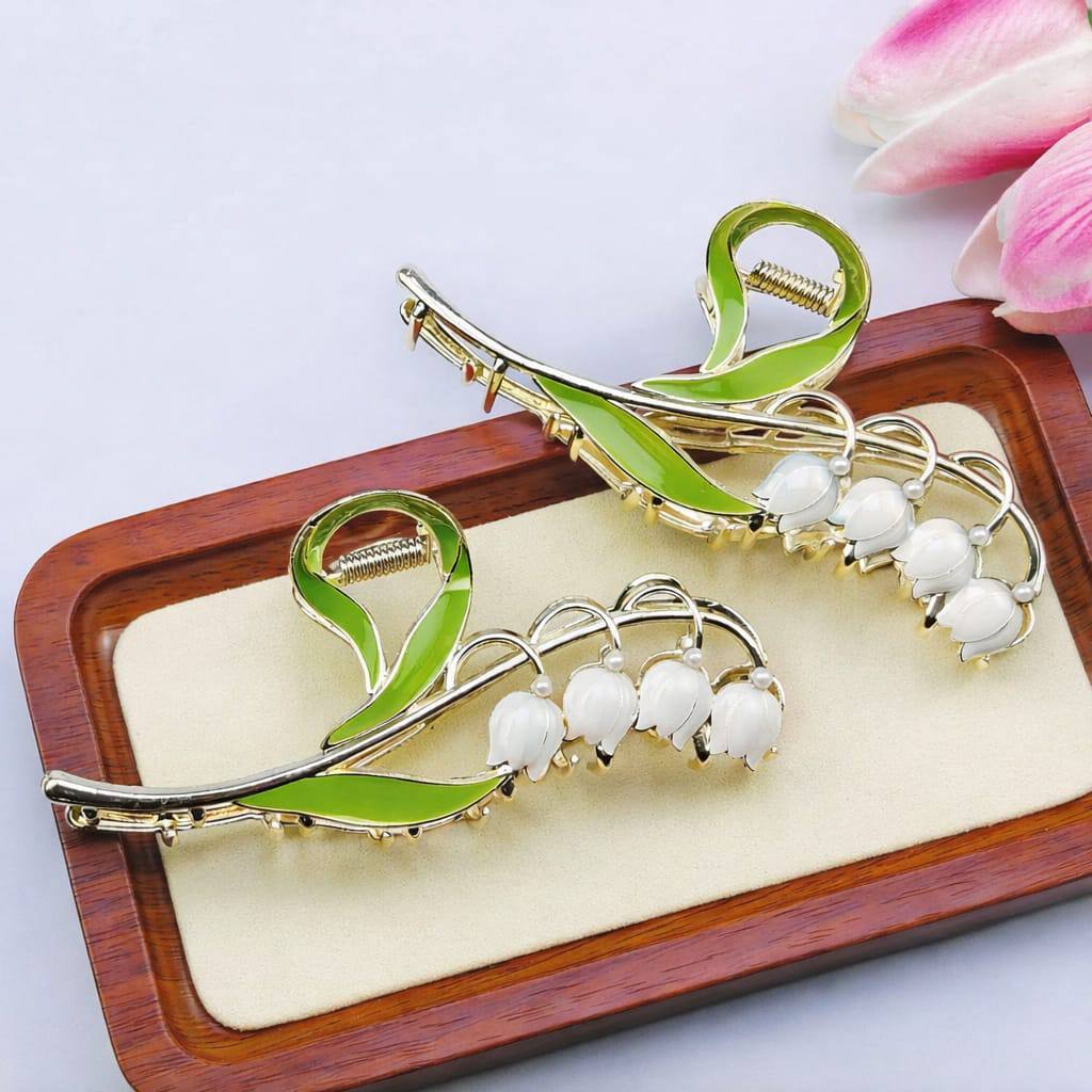 Metal Flower Hair Clip