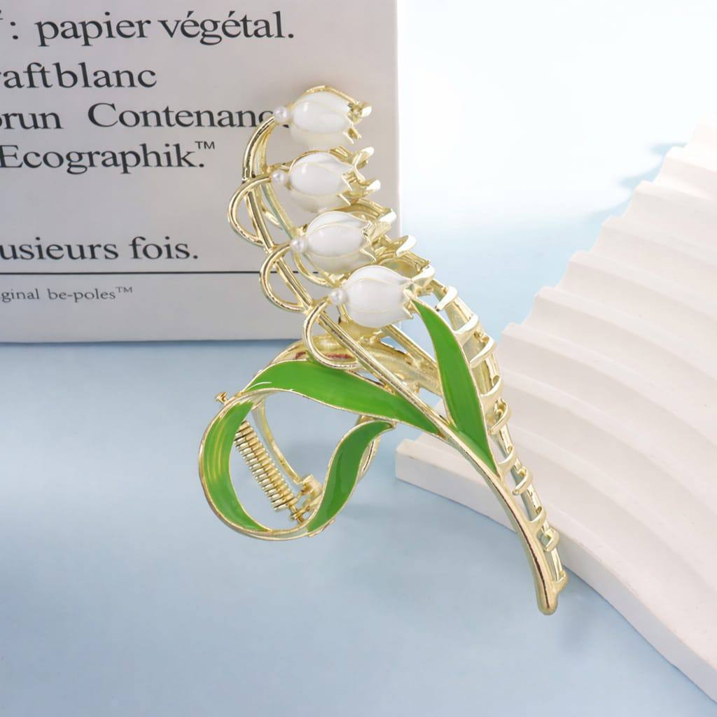 Metal Flower Hair Clip