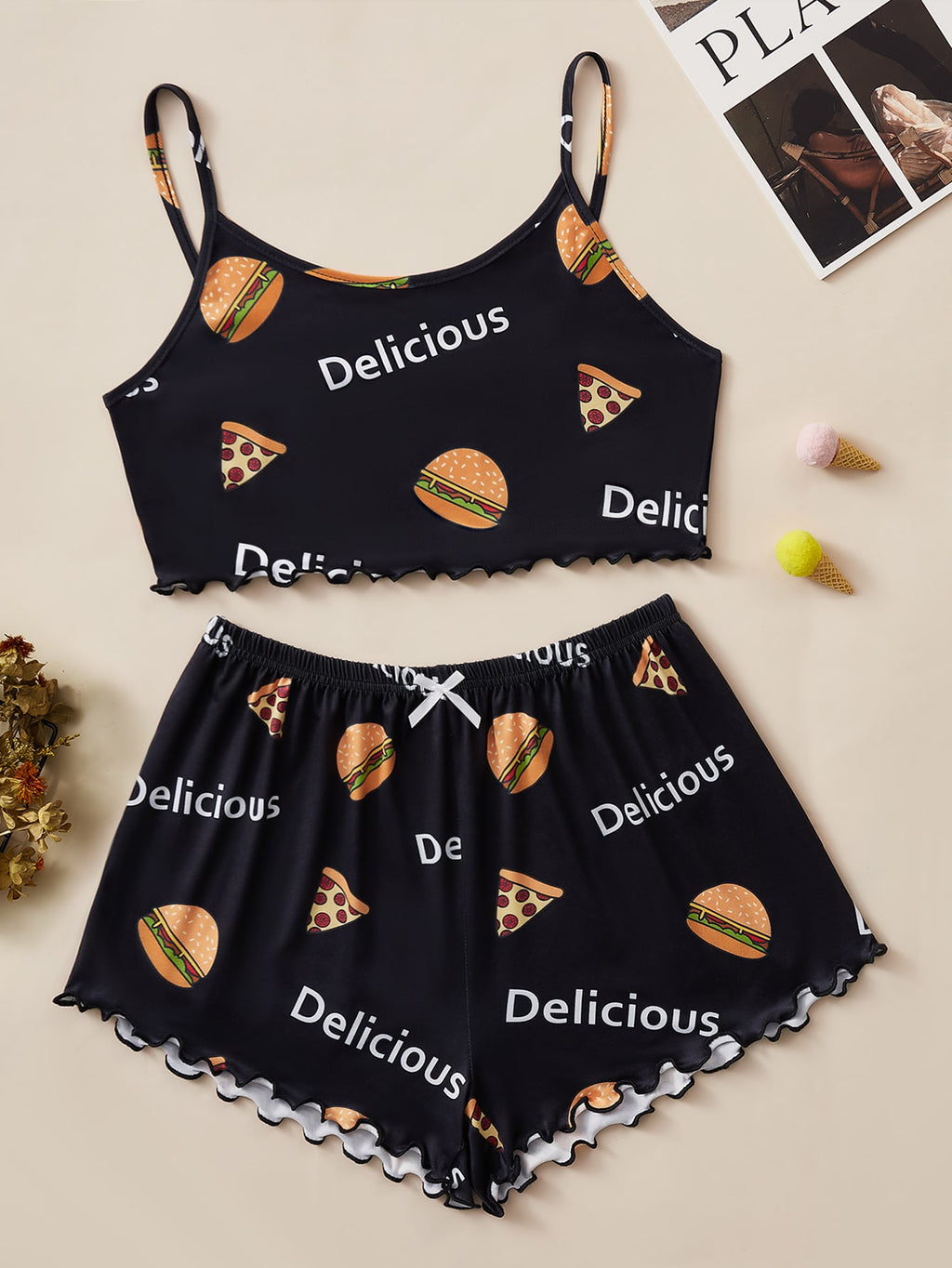 Burger PJ Set