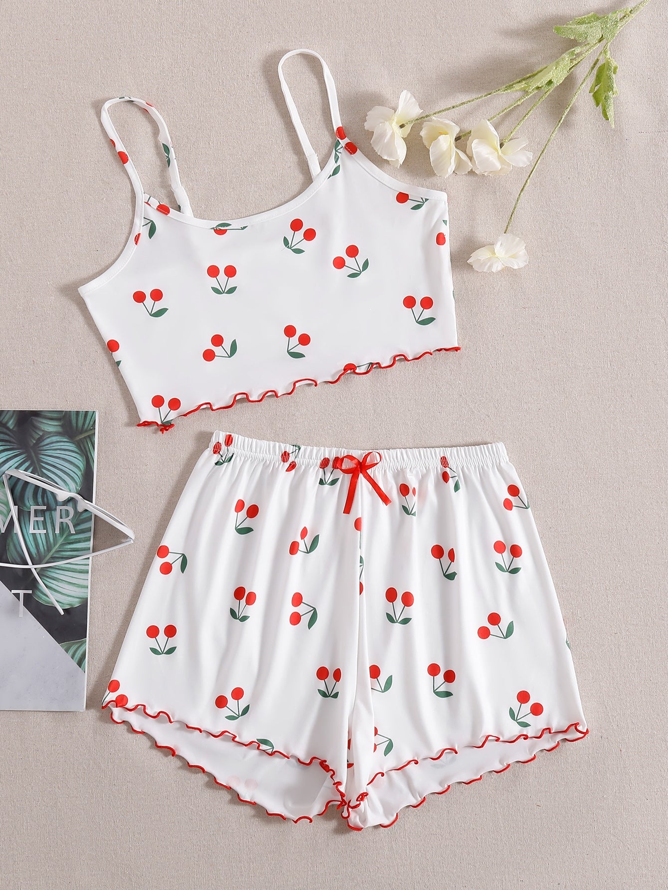Cherry PJ Set